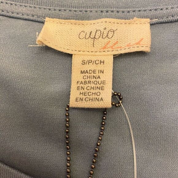 Cupio Blush Size S Stoneblue Dress with 3/4 Length Sleeves NWT - Picture 8 of 11